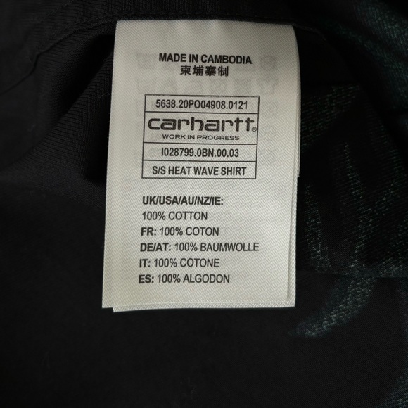 Carhartt WIP Heat Wave Twill Shirt - Picture 5 of 7